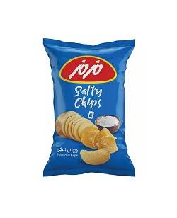 چیپس ساده نمکی 60گرم مزمز